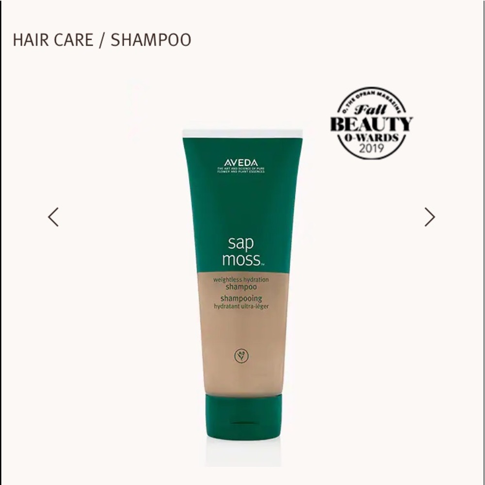 Aveda sap moss shampoo